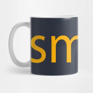 smile happy face Mug